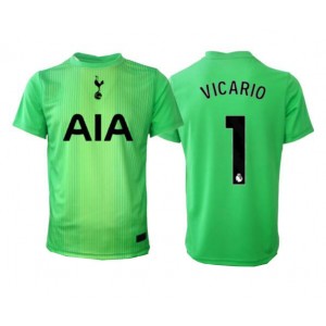 Fotbalové Dres Tottenham Hotspur Guglielmo Vicario #1 Brankářské Domácí Oblečení 2025-26 Krátký Rukáv